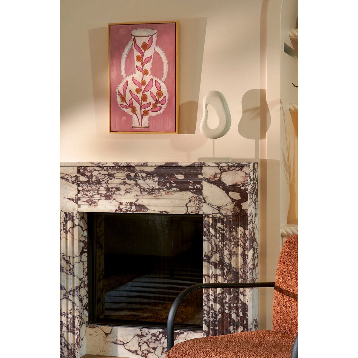 Decoratief beeld Pastina Gebroken wit