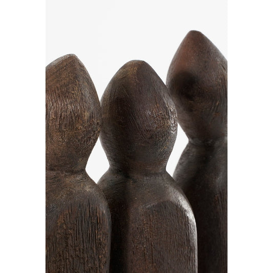 Decoratief beeld Pegara Bruin