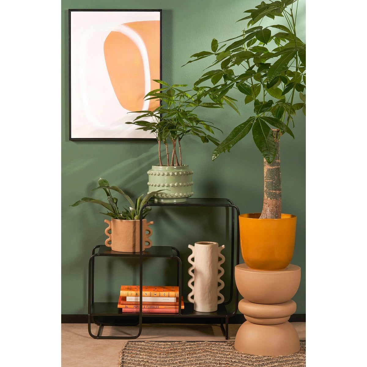 Wandkast Jules Zwart