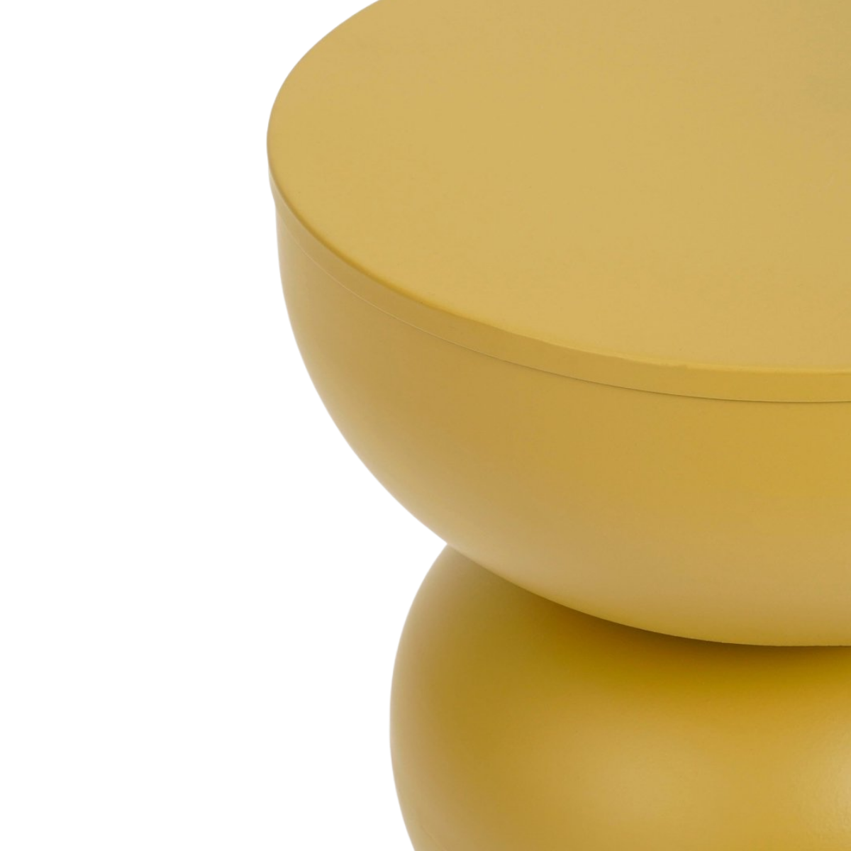 Bijzettafel Luna Geel