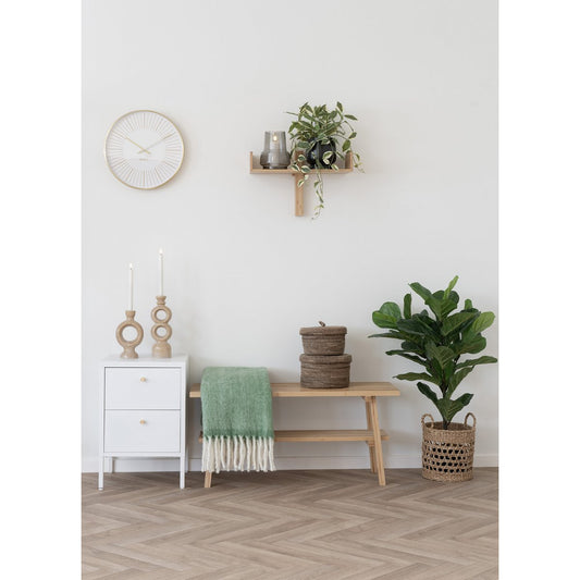 Carmel Plaid - groen, wol, 130x170 cm