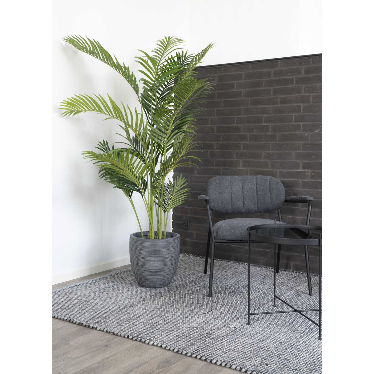 Areca Palm - Groen, PE Kunststof/Polyester, 64x64x175 cm