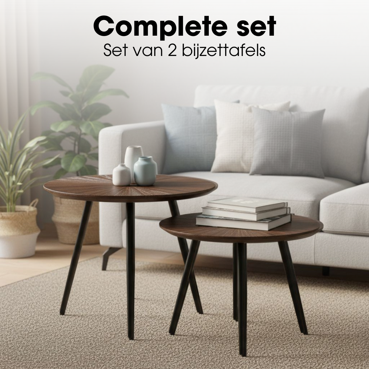 Bijzettafel Dane Bruin