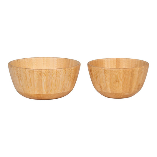 Chefalu Bowl - Kom, bamboe, naturel, set van 2