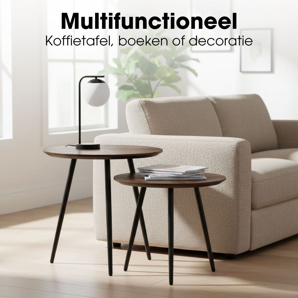 Bijzettafel Dane Bruin
