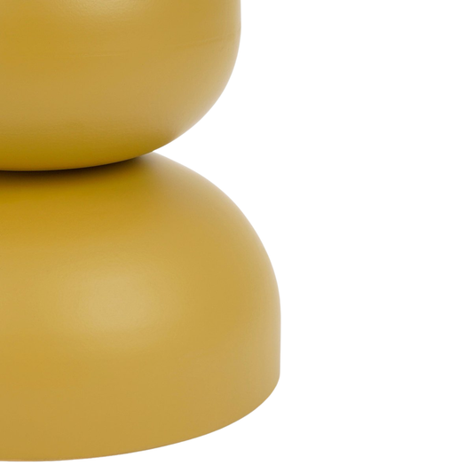 Bijzettafel Luna Geel