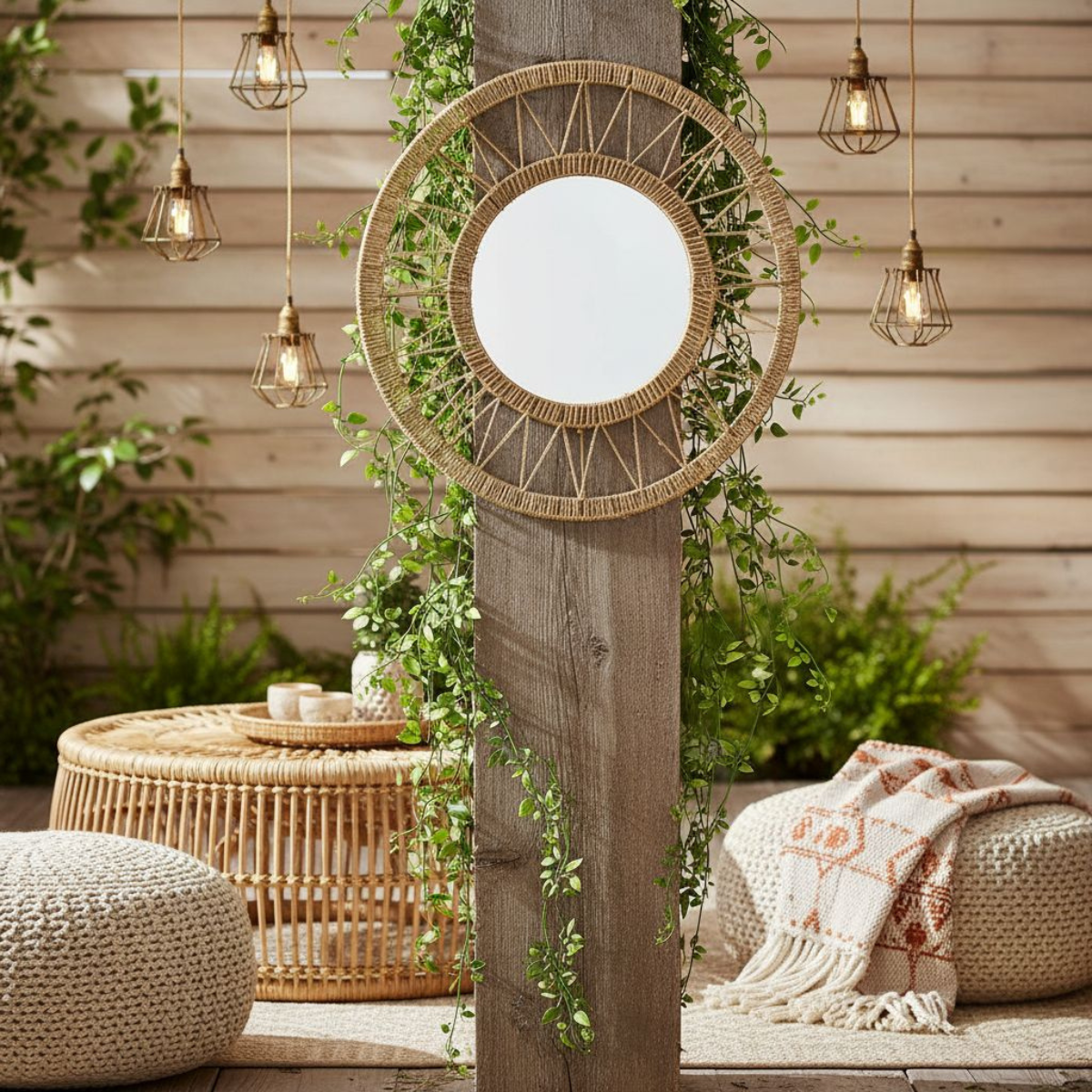 Wandspiegel Ludy Lichtbruin